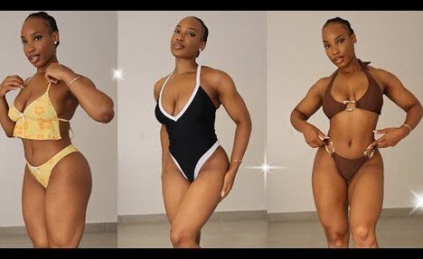 string bikini TRY ON HAUL | Rate Your Faves