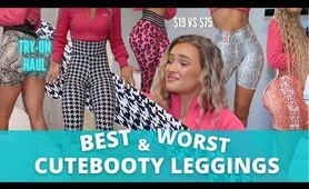 BEST & WORST SCRUNCH LEGGINGS TRY ON CLOTHING HAUL / ACTIVEWEAR REVIEW