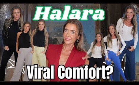 Halara Try on haul | halara + booty lifting tummy control tights | VIRAL Comfort?
