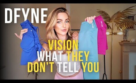 DFYNE Vision Activewear video review 2025 | Honest Try-On & What They Don&rsquo;t Tell You!