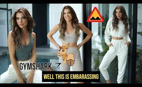Brutally Honest UNSPONSORED Gymshark X Whitney Simmons V 3 review - HAUL & Try On Ft. CAMEL TOE !!