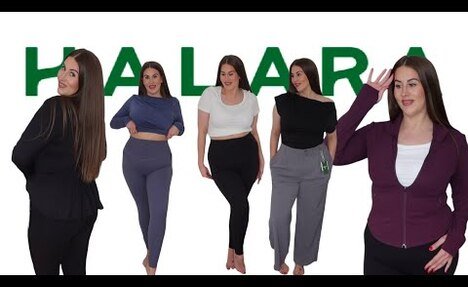 MUST HAVE HALARA butt lifting tummy control sports! giant try on haul