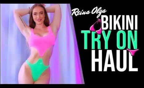 Reina Olga -  swim set Try On Haul @MissChaseCrypto @ScarletChasetwitch