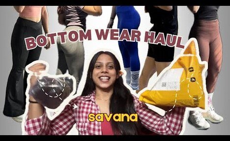 SAVANA Activewear Wear Bottom Haul | Trendy & Comfy Activewear You NEED!