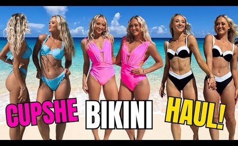 two-piece swimsuit TRY ON HAUL (CUPSHE)
