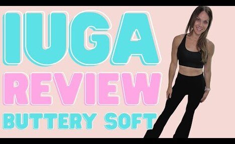 IUGA tights Try-On + vlog | Are They REALLY Lululemon Align Dupes? BUTTERLAB