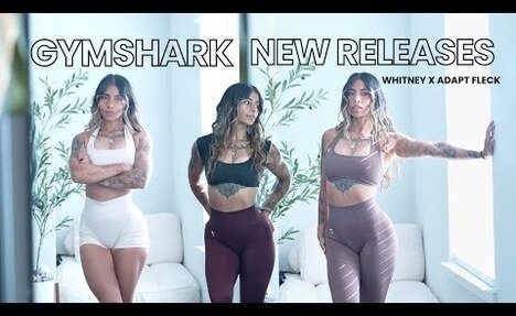 GYMSHARK WHITNEY X ADAPT FLECK | Try on haul, New releases, Honest video review.