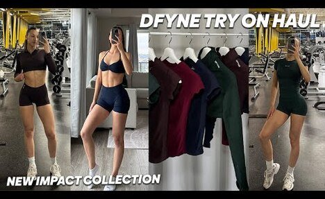NEW IMPACT COLLECTION | dfyne try on haul | fall colours and new tops!