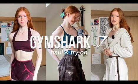 huge GYMSHARK HAUL & TRY-ON