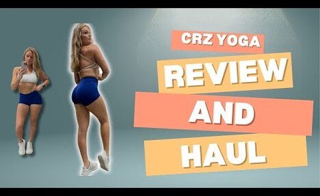 CRZ YOGA review + try on haul