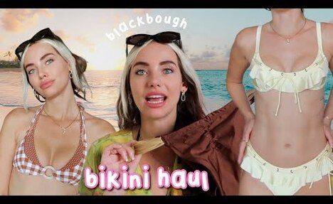 Blackbough Swim Haul *try on* the cutest bikinis of 2025