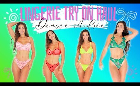 Temu Lingerie Try on Haul
