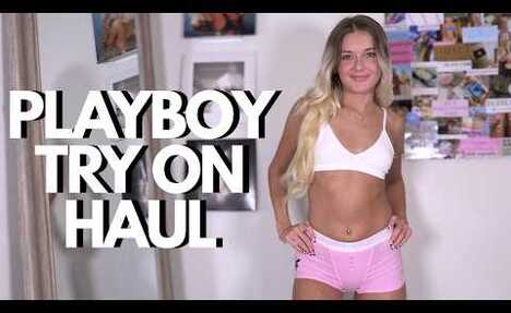 playboy try on haul !!!