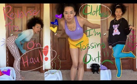 Reverse try on haul! Clothing I&rsquo;m saying GOODBYE to!