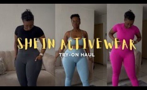 SHEIN ACTIVEWEAR/ Activewear WEAR TRY-ON HAUL