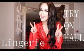 nightwear TRY ON HAUL for Valentines day