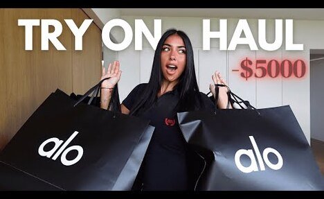 $5,000 ALO Try-On Haul: Leggings & Luxe Finds with Mya Mills!
