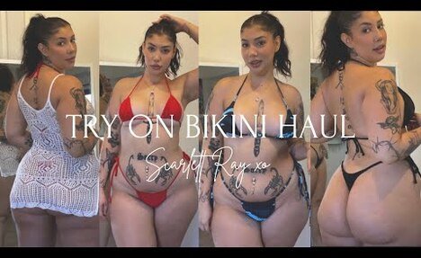 Stunning Bikini Try-On Haul with Scarlett Ray &ndash; Dive In!