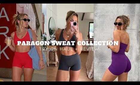 Stylish Leggings Try-On Haul: Paragon Fitwear Sweat Collection ❤️&zwj;
