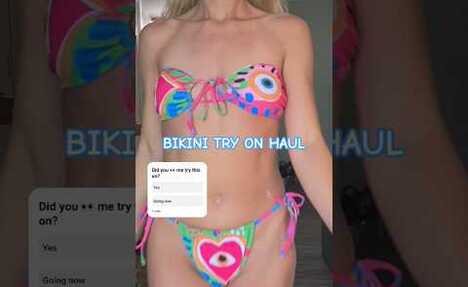 Stunning Bikini Try-On Haul: 1 of 9 Must-See Looks!