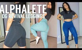 ALPHALETE OG REVIVAL LEGGING | TRY-ON HAUL| *not sponsored*