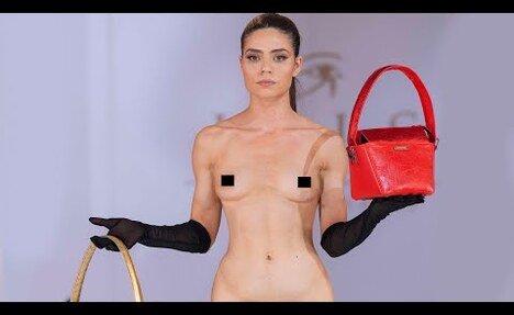 Isis Fashion Awards 2025 Part 8 (Nude Accessory Runway Catwalk Show) ANNIGJE