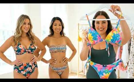 4k Transparent Lingerie & See-Throughstyles|Shein 2025 Bikini Try-On Haul #1