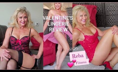Sultry Valentine's Lingerie Try-On Haul with Reba Fitness