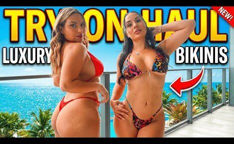 Sizzle in Style: Tiny Bikini Try-On Haul with AraQueenBae!