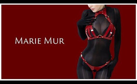 Bold Leather Lingerie Try-On Haul featuring Marie Mur