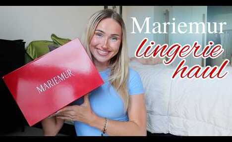 Unveiling Gorgeous Pieces in My Mariemur Lingerie Try-On Haul!