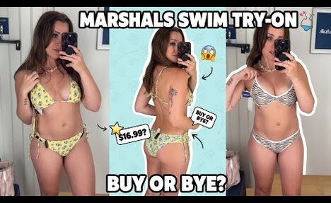 Cute Bikini Try-On Haul | 8 Adorable Swimsuits from Marshalls