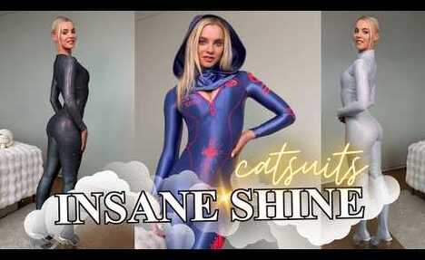 Dazzling Shiny Styles! HiroGato Catsuit Try-On Haul ?