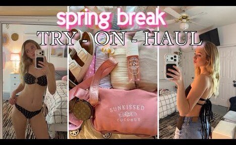 Try-On Haul: Unveiling 2026's Hottest Bikinis for Spring Break!