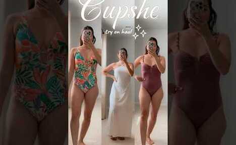 Cupshe Lingerie Try-On Haul: Swimsuit Confidence Awaits!