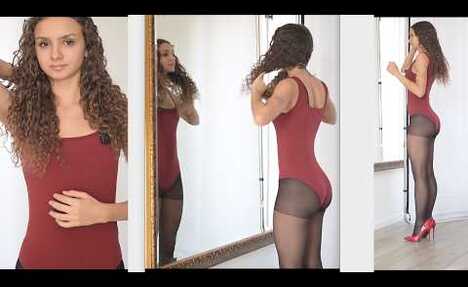 Sultry Lingerie Try-On Haul: Bodysuits, Tights & More in 4K!