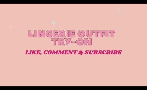 Lingerie Try-On Haul | Confidence in Every Stitch!