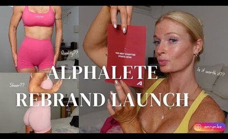 Luxe Lingerie Try-On Haul & Review of Alphalete's Rebrand!