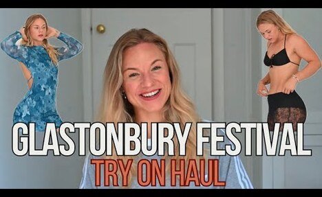 Glastonbury Festival Lingerie Try-On Haul