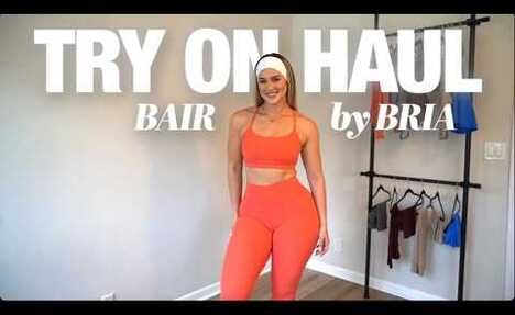 Trendy Athleisure Try-On Haul | Bair By Bria with Marissa Dubois