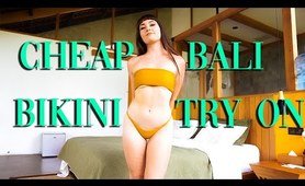 Affordable pretty Bali Bikini try on haul