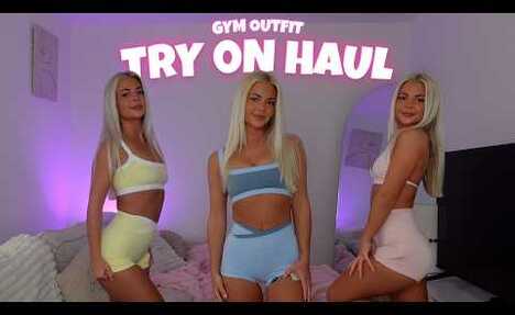 Gorgeous Gym Outfit Try-On Haul You Can't Miss!