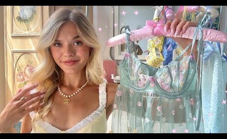 Alluring ASMR Try-On Haul: Lingerie Boutique Edition