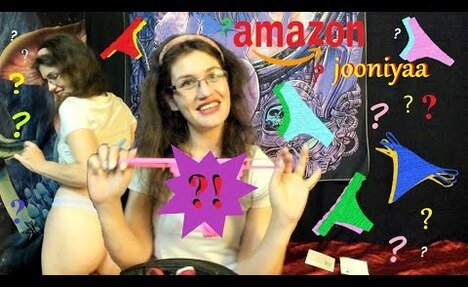 Thong Panty Try-On Haul | Jooniyaa&rsquo;s Amazon Mystery Bag Fun!