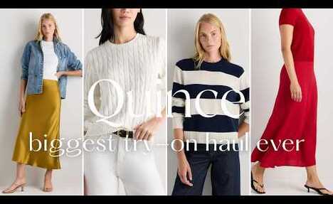 Ultimate Quince Try-On Haul: 15 Chic Pieces for Effortless Summer Style