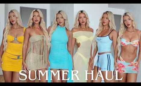 Vibrant Summer Swimwear Try-On Haul with White Fox