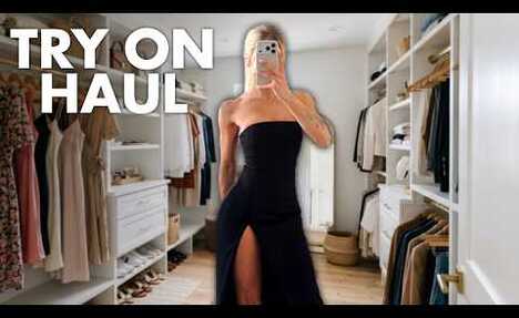 Captivating Lingerie Try-On Haul: Dresses, Skirts & More!