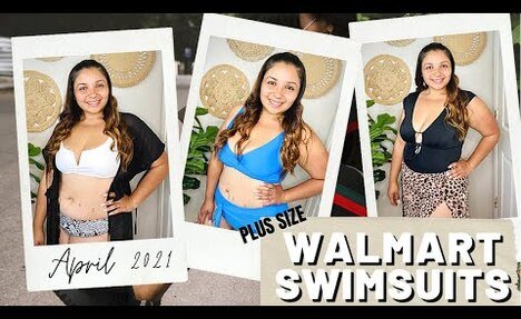 Summer-Ready Plus Size Bathing Suit Try-On Haul | Walmart