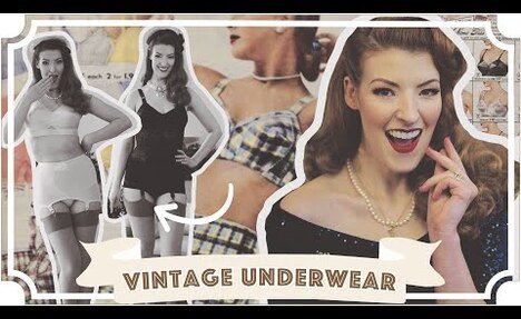 Vintage Underwear Try-On Haul: A Week with Timeless Styles