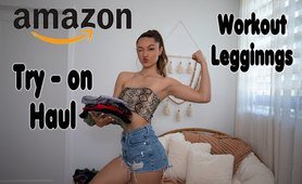 TRY ON HAUL : Amazon trainig sports